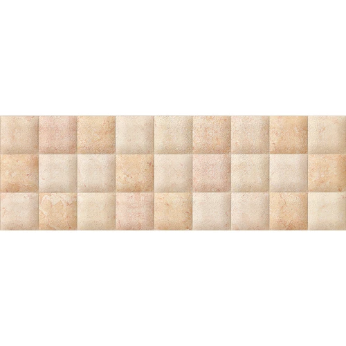 Плитка настенная Cersanit Morocco C-MQS012D рельефная бежевая 20х60