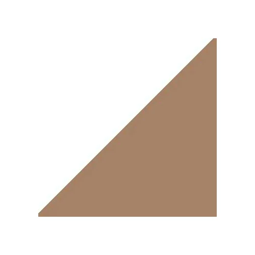 Керамогранит TopCer Оцтагон Царамел Халф Дот Трианглес / Octagon Caramel Half Dot Triangles матовый коричневый TR1/2D04-1Ch 2,5х2,5 см