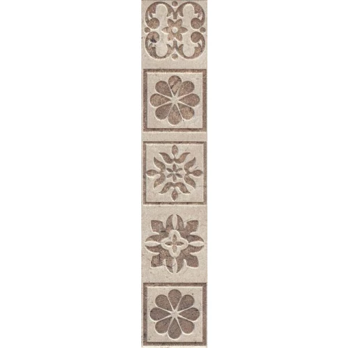 Бордюр Kerama Marazzi Фаральони бежевый 7,2х40,2 см