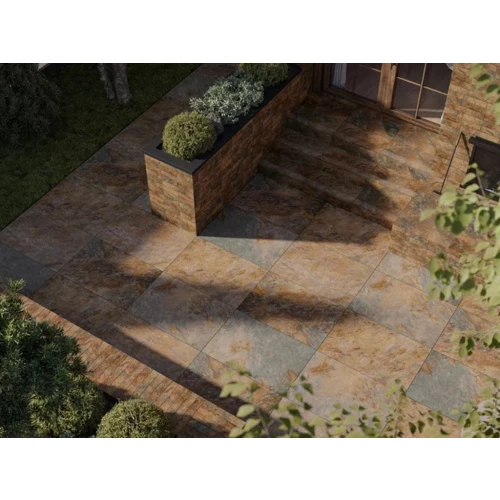 Плитка базовая Paradyz Ardis Rust Klinkier Struktura Mat B1a матовая коричневая 60х30 см