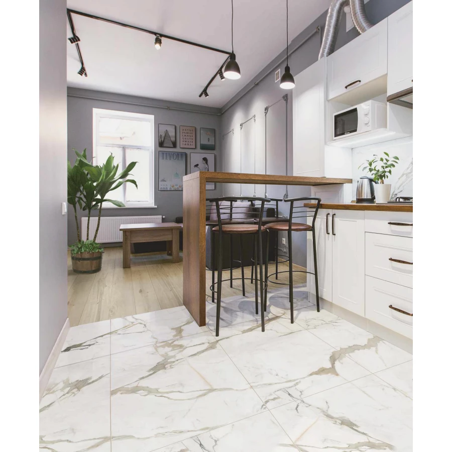 Керамогранит Idalgo Граните Паллисандро Гриджио MR ID9086g089MR 60х60 см