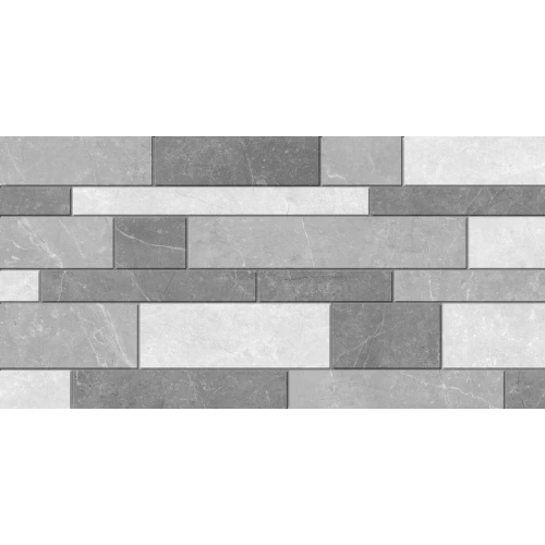 Керамогранит Керамин Скальд 7Д белый 60х30 см