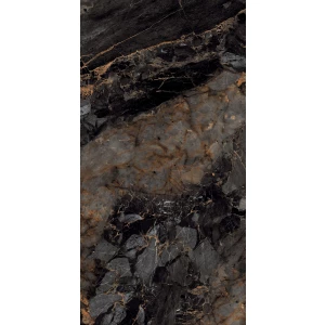 Керамогранит Global Tile Decorum GT Черный суперполировка GT1206011705HPR 120х60 см