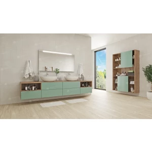 Плитка кварцвиниловая Alpine Floor Sequoia LVT синхронное тиснение Серая ЕСО 6-5 LVT 43 класс 3.2/4 мм 2.245 кв.м 121.9х18.4 см