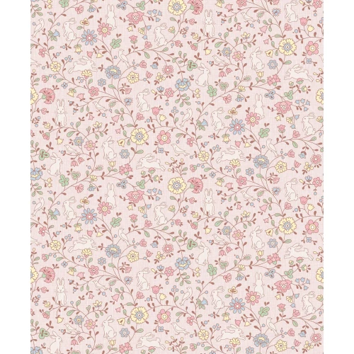 Обои винил на флизелине Grandeco Jack 'n Rose 2024 Красный Зеленый Голубой Белый JS 3105 10,05х0,53 м