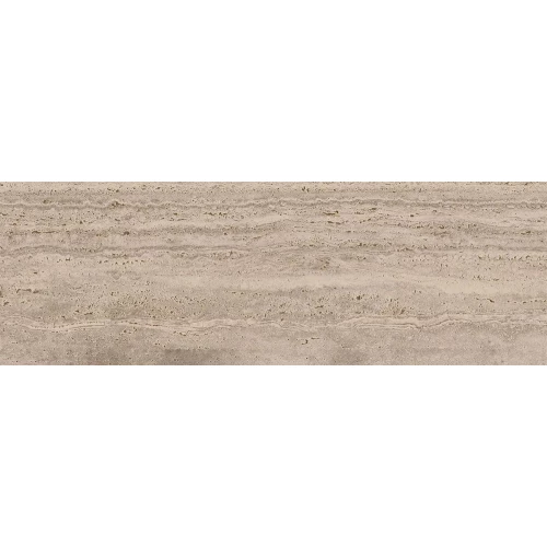 Плитка настенная Kerama Marazzi Про Травертин обрезная матовая бежевая тёмная KM3090B0191R 89,5x30 см
