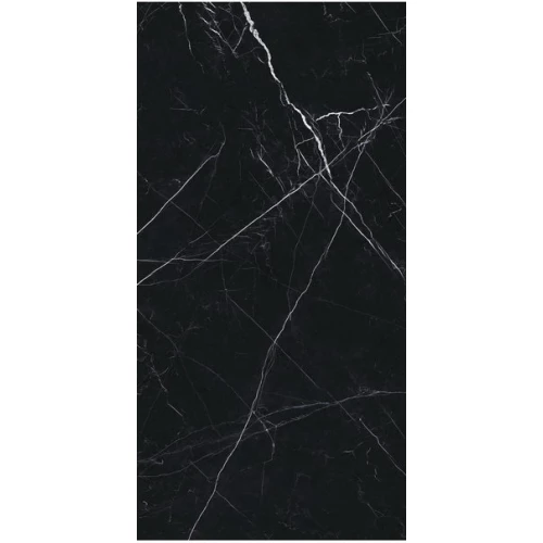 Керамогранит Ariostea Marmi Classici Nero Marquinia Luc глянцевый черный PL612547 120х60 см