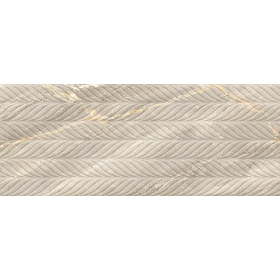 Плитка настенная Sina Tile Supreme Light Olive Rustic 2427 глянцевая коричневая 107х43 см