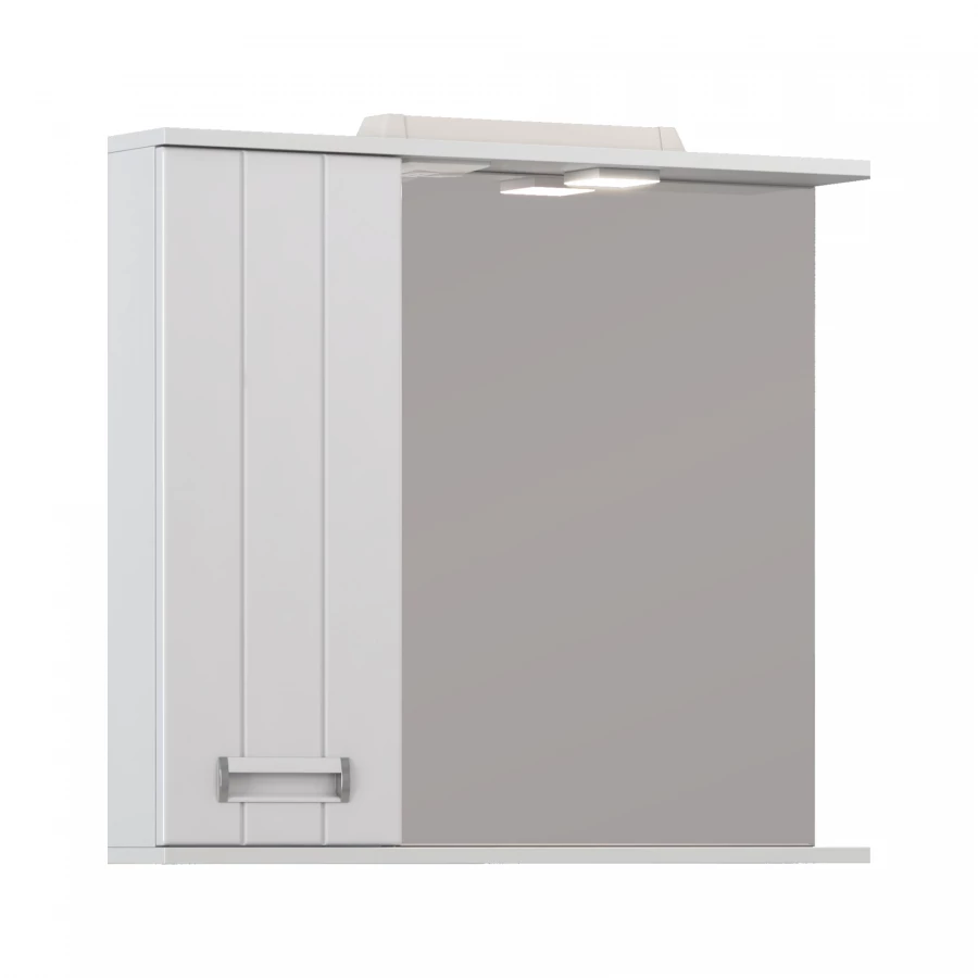 Зеркало шкаф Vigo Diana 800 навесной левый со спотом z.DIA.80.L.El 80x70 см