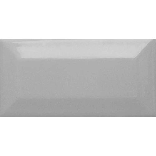 Плитка настенная Атем Sandra Florian GRC (Grey) серый 7,6х15,2 см