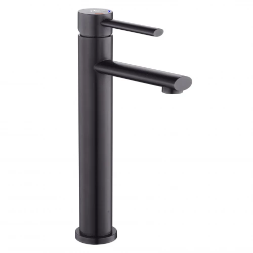 Смеситель Fashun для умывальника высокий сталь A51234-17