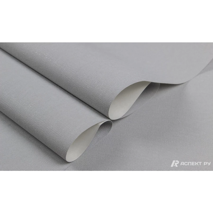 Обои флизелиновые Аспект Deluxe Акцент Текстиль New серые 70604-14 1,06х10,05 м