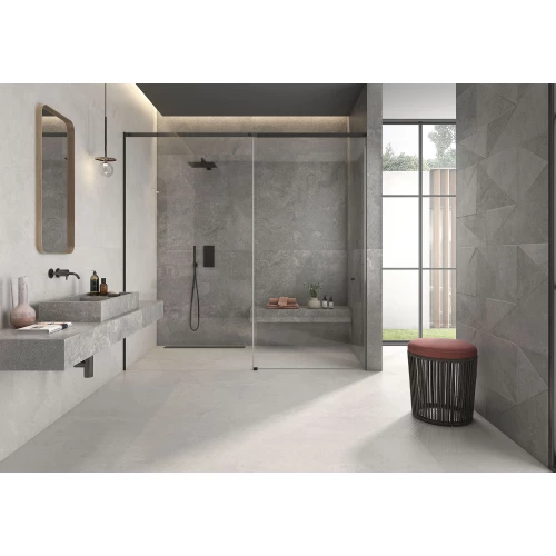 Керамогранит Geotiles Hermes Rlv Gris матовый серый 120x60 см