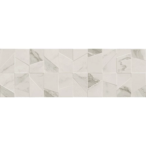 Керамическая плитка Azteca Rev. Calacatta silver R90 TOP matt серебристый 30x90 см