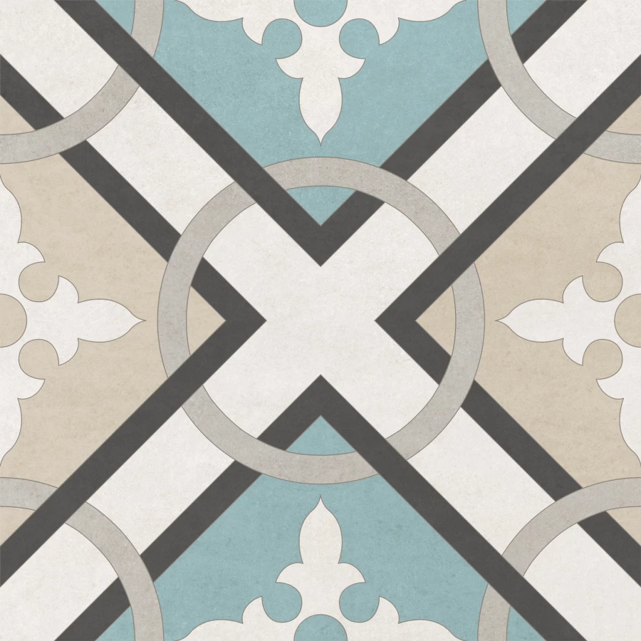 Керамогранит New Trend Design Art Melody матовый многоцветный GP2020DGA15 20х20 см