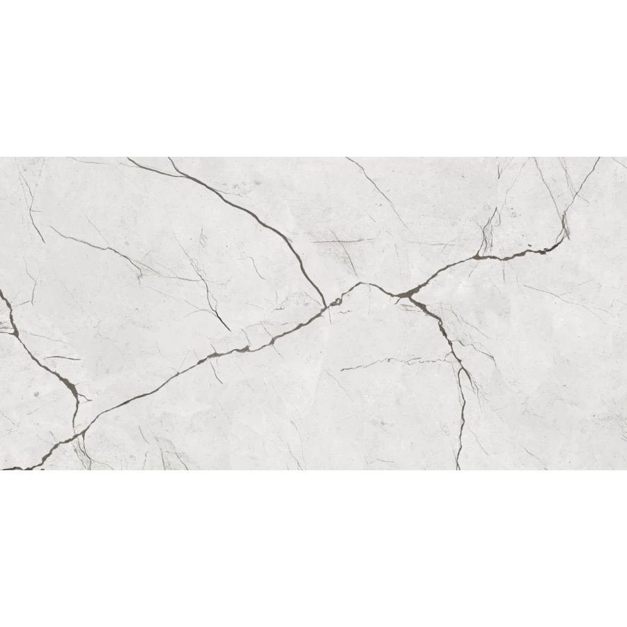 Плитка настенная Eurotile Ceramica Kanpur Luster матовая серая 7930138703579 60х30 см