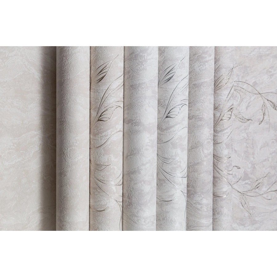 Обои бумажные Palitra Home Protect-Gracia серые HC11064-41a 0,53х10,05 м