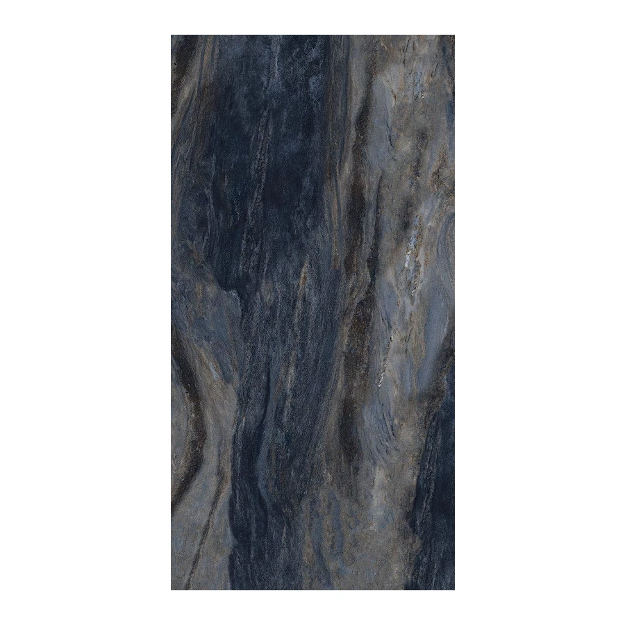 Керамогранит Marjan Tile Marble Marine глянцевый синий 8240 120х60 см