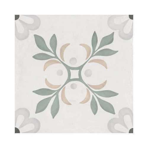 Керамогранит Harmony Peronda Sirocco Green Garden серо-зелёный 3386036156 22,3х22,3 см