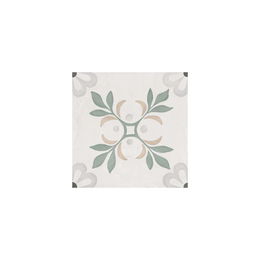 Керамогранит Harmony Peronda Sirocco Green Garden серо-зелёный 3386036156 22,3х22,3 см