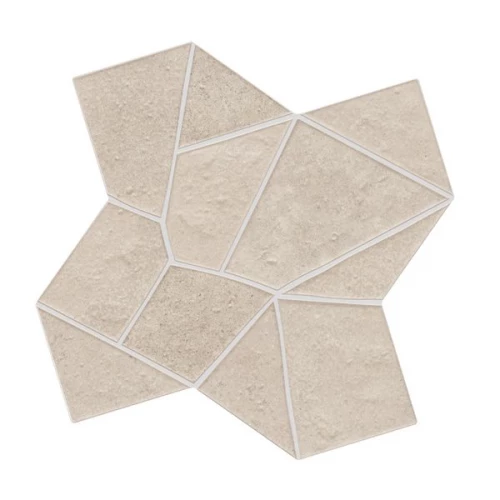 Керамогранит WOW Trencadis Gaudi Rila матовый бежевый 134266 25.5x25.5 см