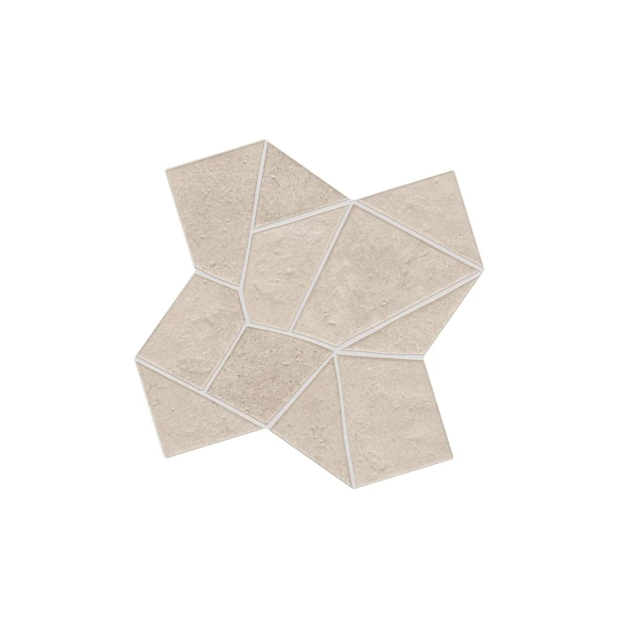 Керамогранит WOW Trencadis Gaudi Rila матовый бежевый 134266 25.5x25.5 см