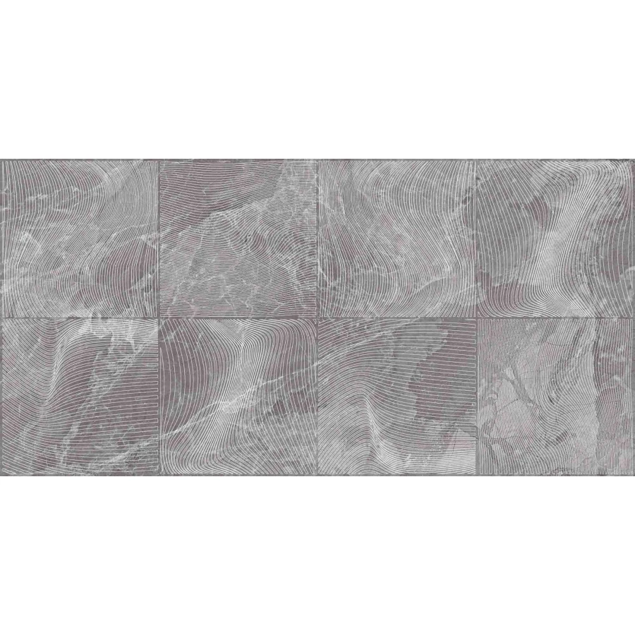 Плитка настенная Axima Флорида серая 50х25 см