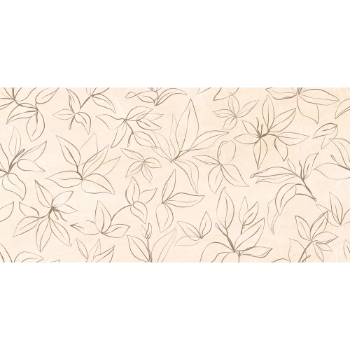 Плитка настенная Cersanit Effecta цветы глянцевая бежевая A17970 59,8х29,8 см