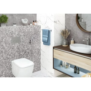 Плитка облицовочная рельефная ALMA Ceramica Laurent 7 шт в уп 53,508 м в пал TWU12LRT27R 74х24,6х0,9 см