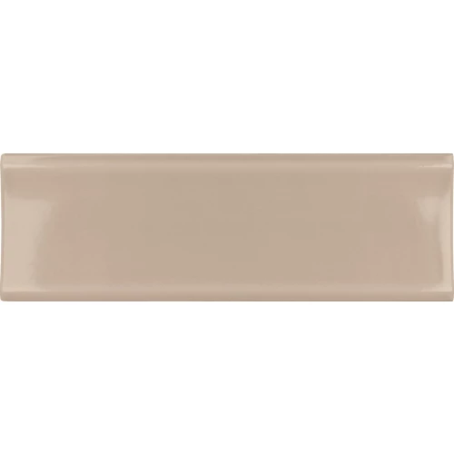 Плитка керамическая Equipe Вайб Ин Таупе / Vibe In Taupe глянцевая бежевая 28749 20х6,5 см