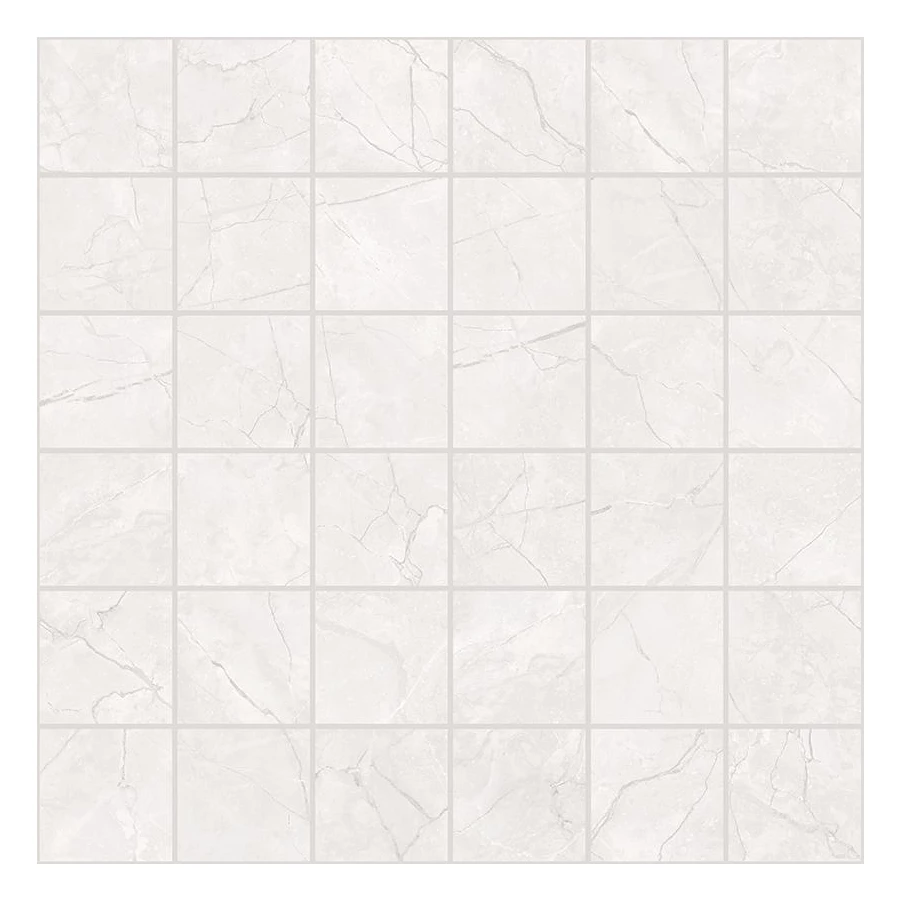 Плитка настенная Laparet Bella Мозаика Crema матовая серая MM13157 30x30 см