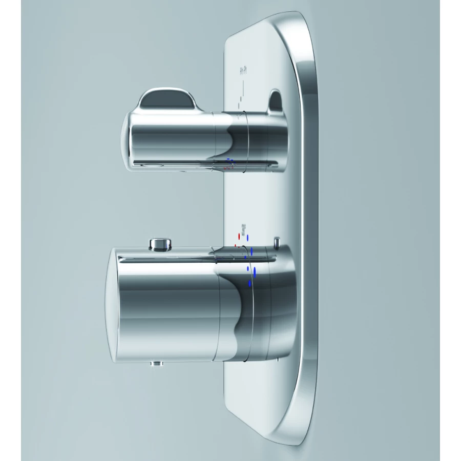 Смеситель для душа с термостатом Am Pm Sensation монтируемый в стену F3075600