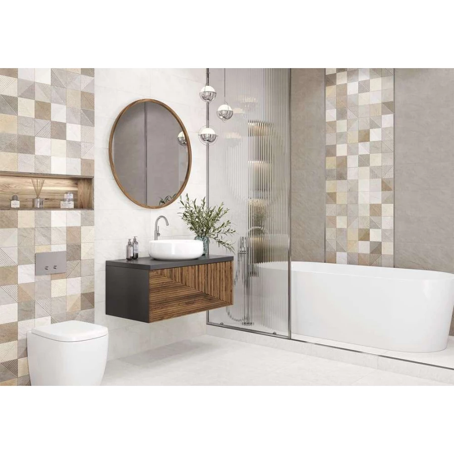 Плитка настенная Delacora Safari 7 шт в уп 53,508 м в пал WT15SFR05R 74х24,6 см