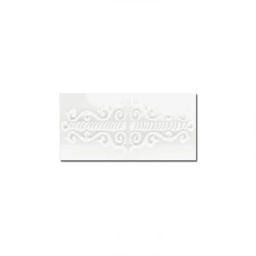 Керамический бордюр LaDiva Panna Listello Napoli Sat 10.20lstnpl-p-s 20х10 см