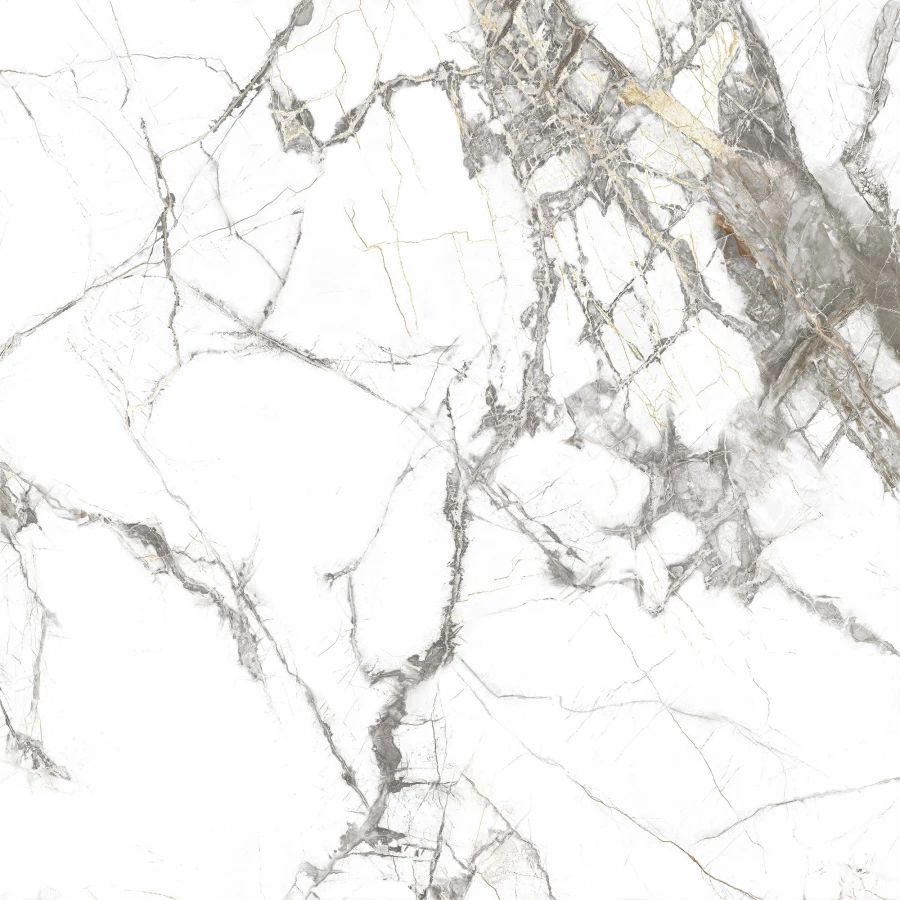 Керамогранит Global Tile Everest матовый белый GT606013103MR 60x60 см