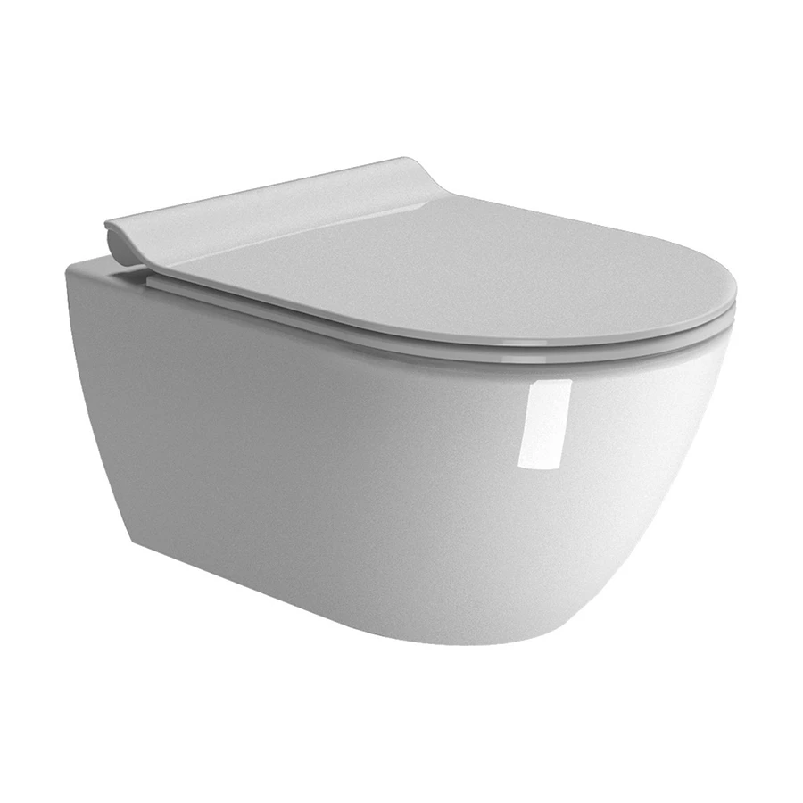 Унитаз подвесной GSI ceramica Pura безободковый 881511