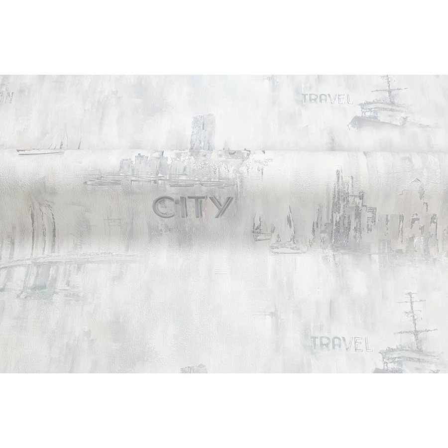 Обои флизелиновые Palitra Home HomeColor Haven серые HC71846-14 1,06х10,05 м