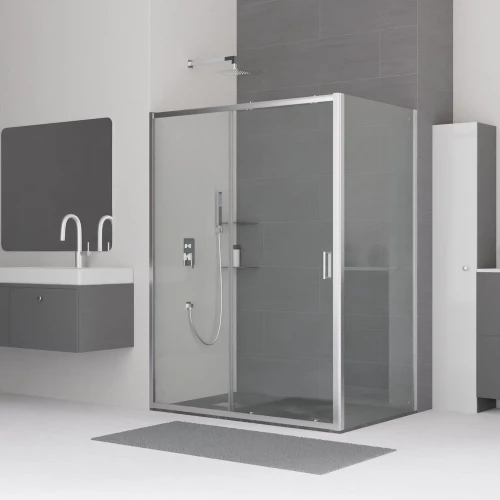 Душевой уголок RGW CL-48 RGW CL-14 + RGW Z-050-1 Прозрачное 32094884-011 140х80 см