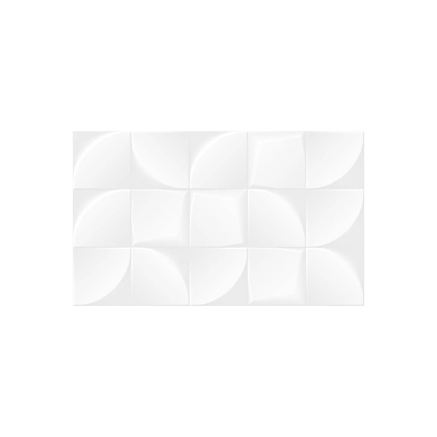 Плитка настенная Gracia Ceramica Nature white белый 02 010100001403 50х30 см