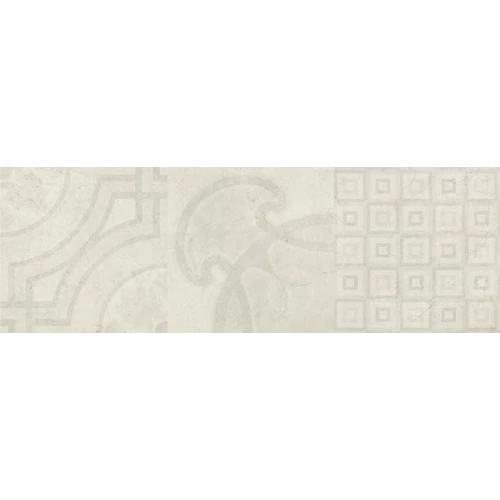 Керамическая плитка Porcelanite Dos 9515 Rev. Blanco rect. decor 90х30 см