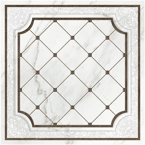 Вставка напольная Cersanit Capella CP6R052DT белая 42x42