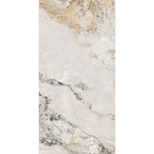 Керамогранит NT Ceramic NT Ceramic Yue River Humen глянцевый белый NTT3015P 240х120 см