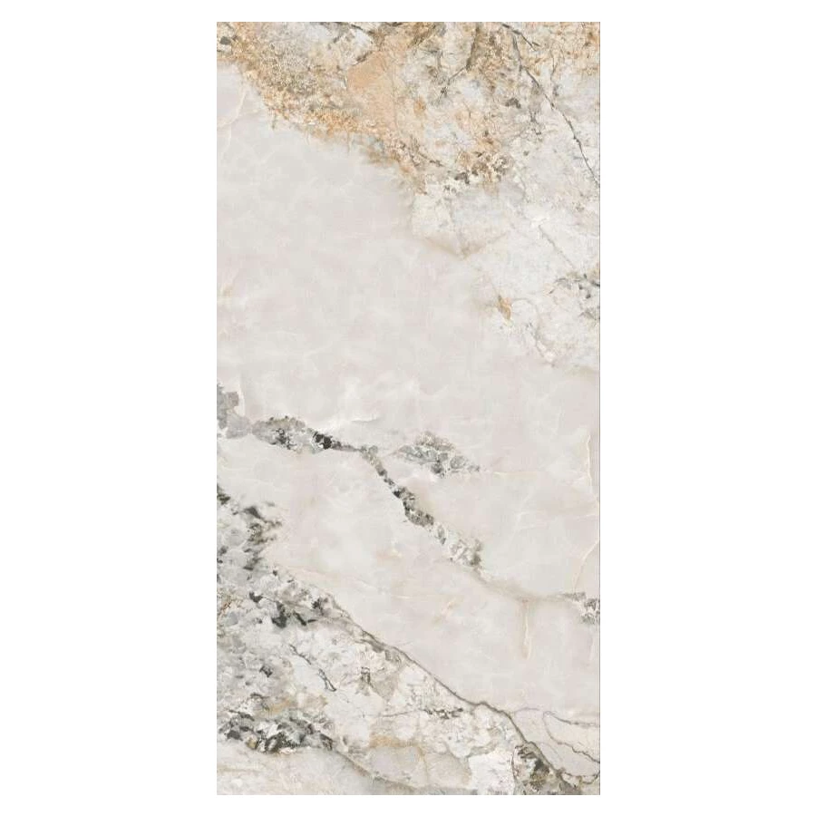 Керамогранит NT Ceramic NT Ceramic Yue River Humen глянцевый белый NTT3015P 240х120 см