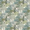 Обои флизелиновые Grandeco Karuna зеленые A 76302 0,53х10,05 м