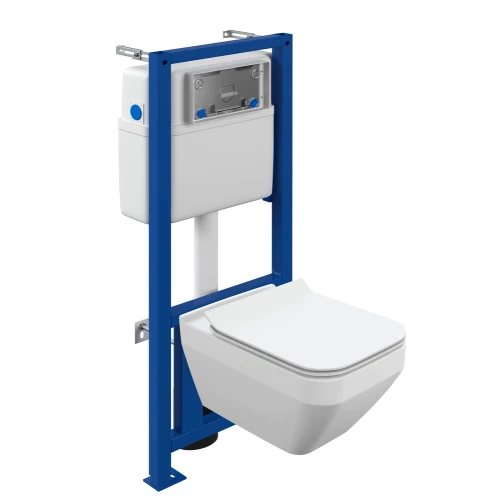 Комплект Cersanit Crea square co dpl eo slim инсталляция link pro A63997