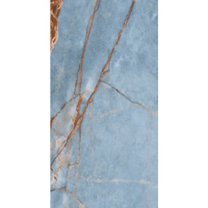 Керамогранит Rex Ceramiche Heritage Luxe Azure Glossy Ret 9 мм 775048 120х60 см