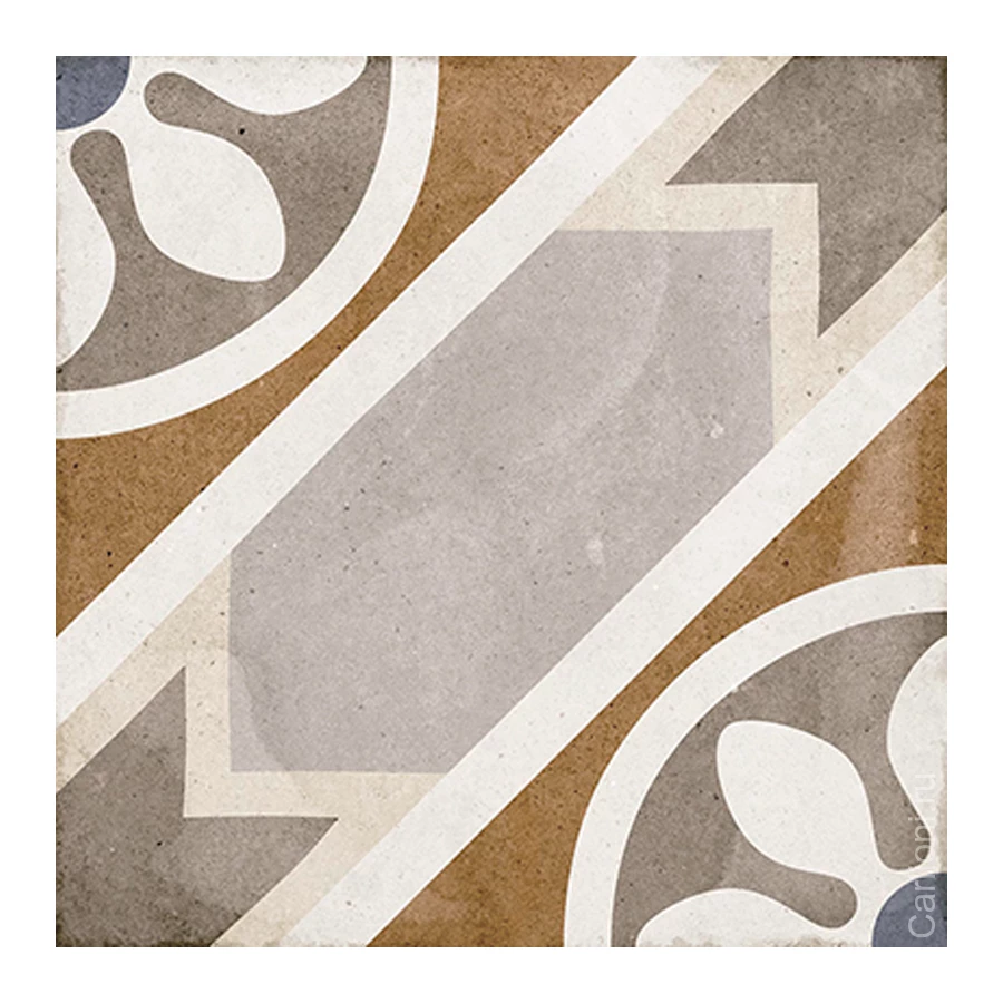 Керамогранит Equipe Art Noveau Apollo Color натуральный 20х20 см