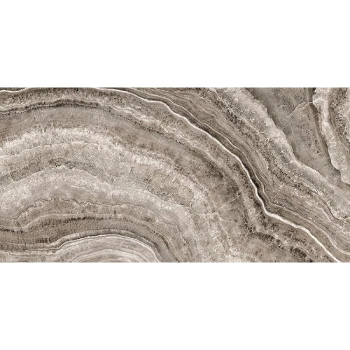 Керамогранит Decovita Zenit Black Full Lappato глянцевый серый 300005202 120х60 см