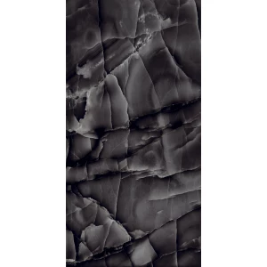 Керамогранит Arcadia Ceramica Onyx Black High Gloss чёрный HG2009-A 120х60 см