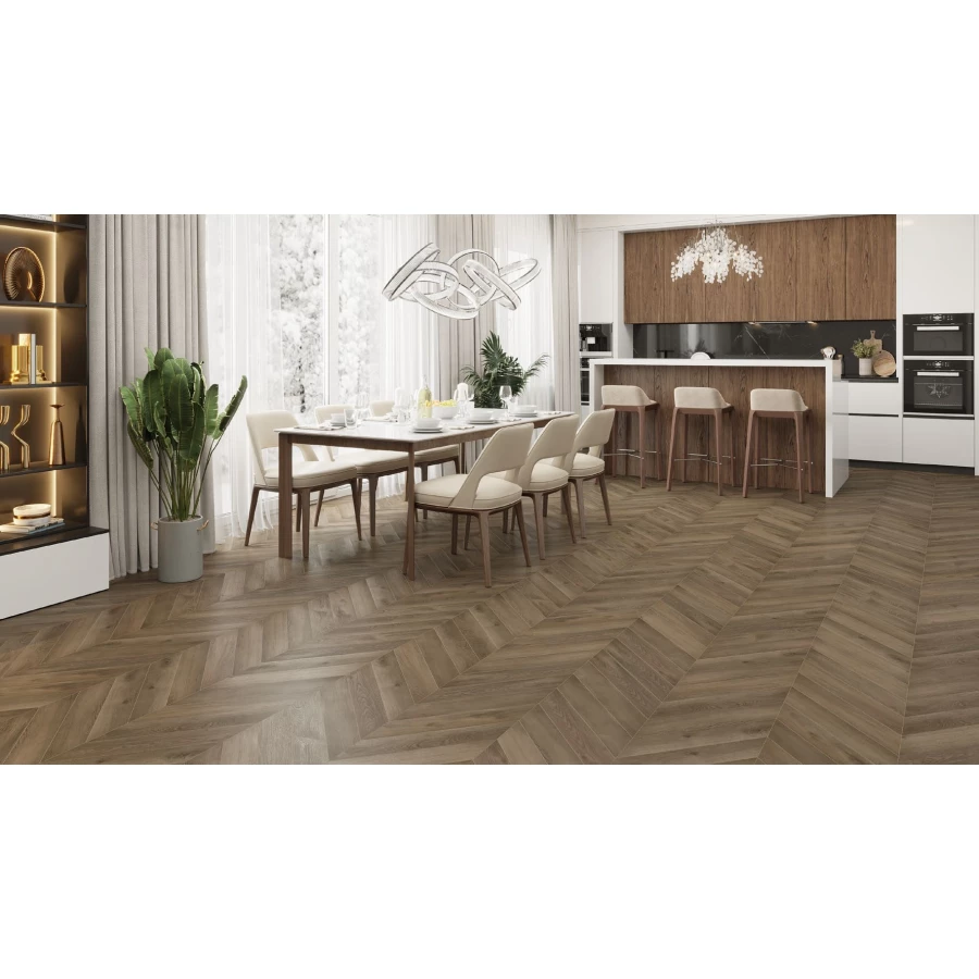 Ламинат Alpine Floor Chevron Alpine Дуб Насыщенный ECO 20-4 43 класс 2,5 мм 1,9735 кв.м.